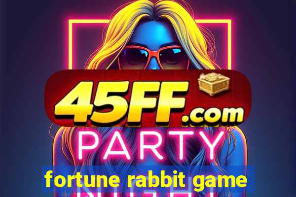 fortune rabbit game